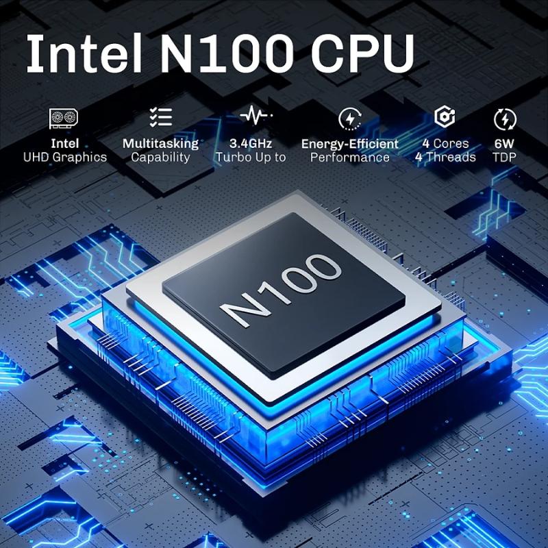 【新品】 Lenovo レノボ 一体型 デスクトップPC IdeaCentre A100 23.8型 Intel N100/ メモリ 16GB/ SSD 512GB/ Windows 11/ 2024 Office付き/ Webカメラ/ グレーの画像