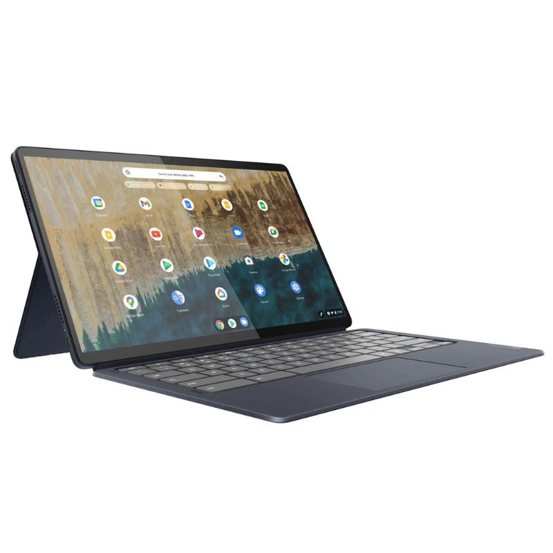 【数回使用•美品】Lenovo Chromebook 13.3インチ シルバー Ideapad 【展示品】 Lenovo ノートパソコン Duet 560 Chromebook 13.3