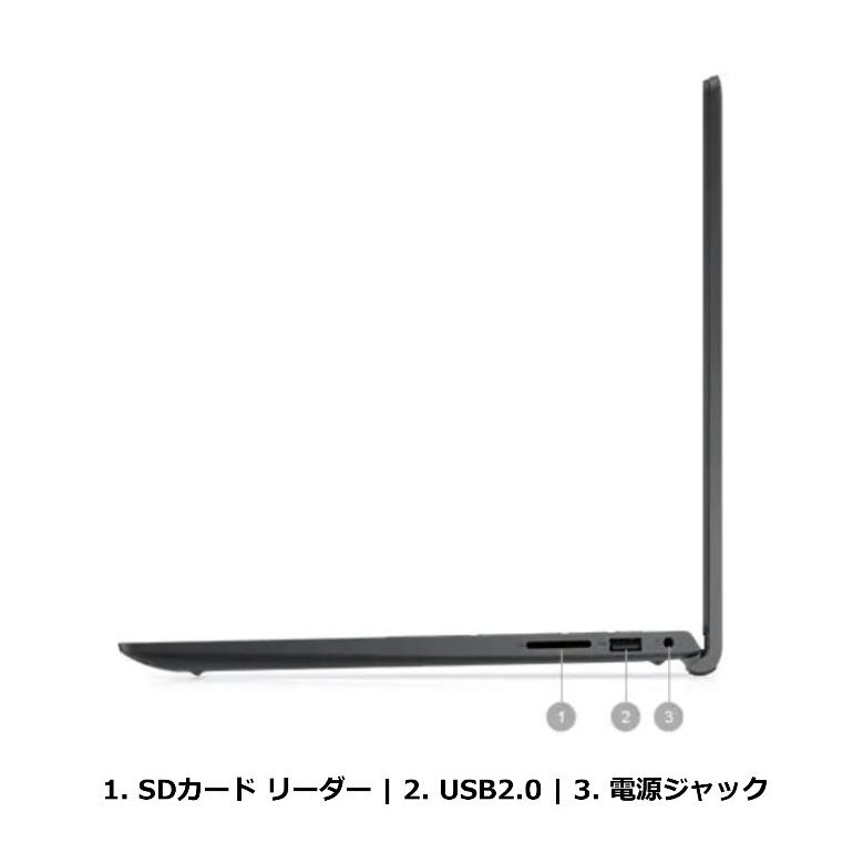 DELL Inspiron 15 3515 ノートパソコン ブラック Inspiron 3000 DELL デル ノートパソコン 15 3515 15.6型FHD/ Ryzen 5