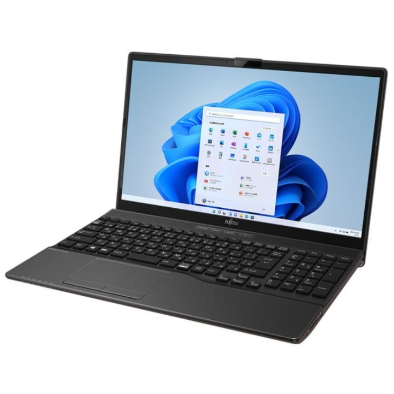 富士通 FUJITSU ノートパソコン FMV LIFEBOOK  15.6型ワイド/ AMD 3020e/メモリ 4GB/SSD 256GB/ Windows 11 / Webカメラ/ DVDドライブ/ Office付き【新品】｜bjy-store｜02