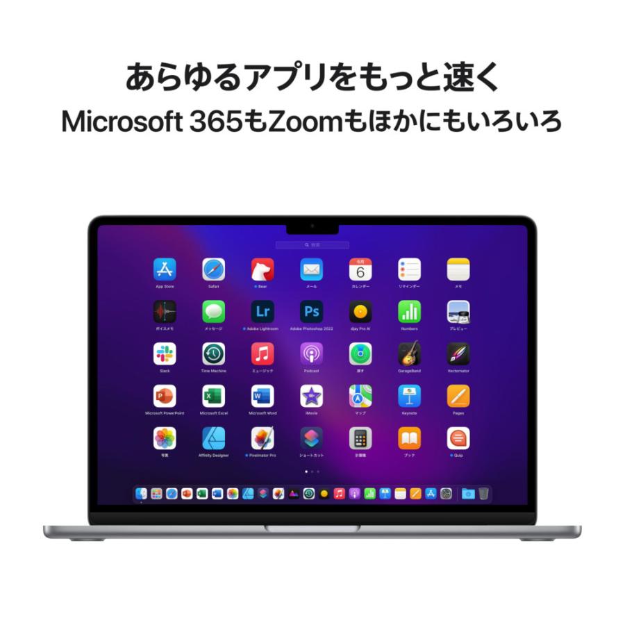 MacBook Air アップル Apple MC7U4J/A 2024年モデル 13.6型 Liquid