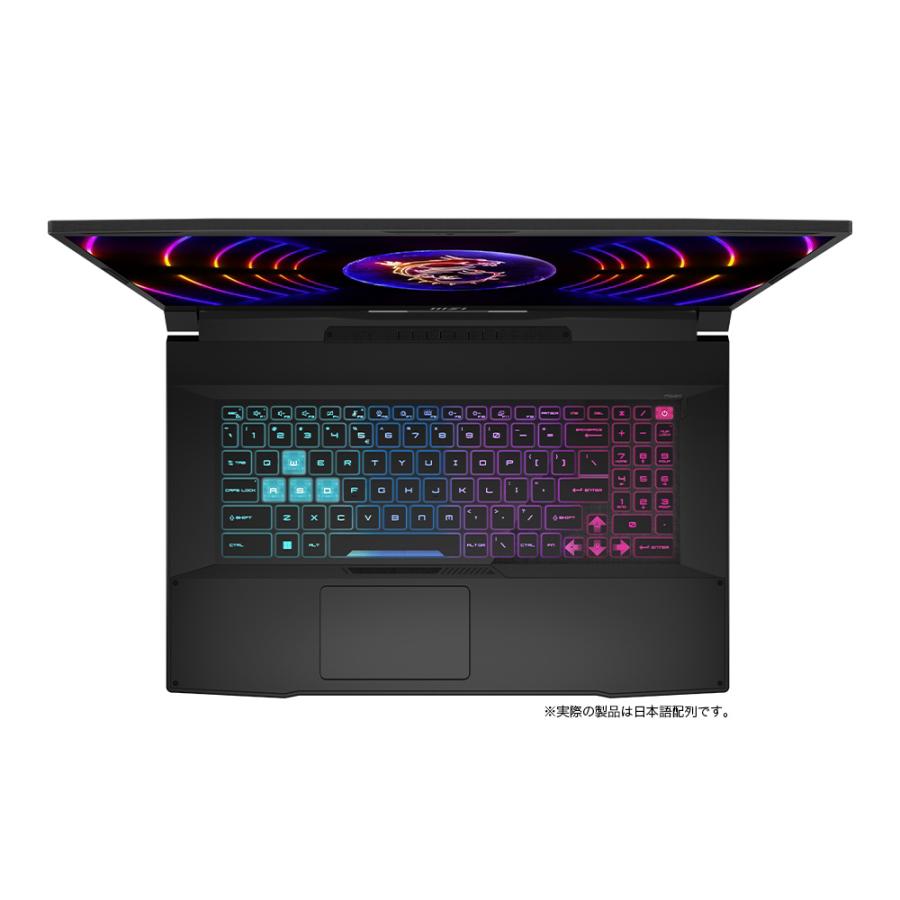 MSI ゲーミングノートPCKatana 17 B12V 17.3型/ intel Core i7-12650H 