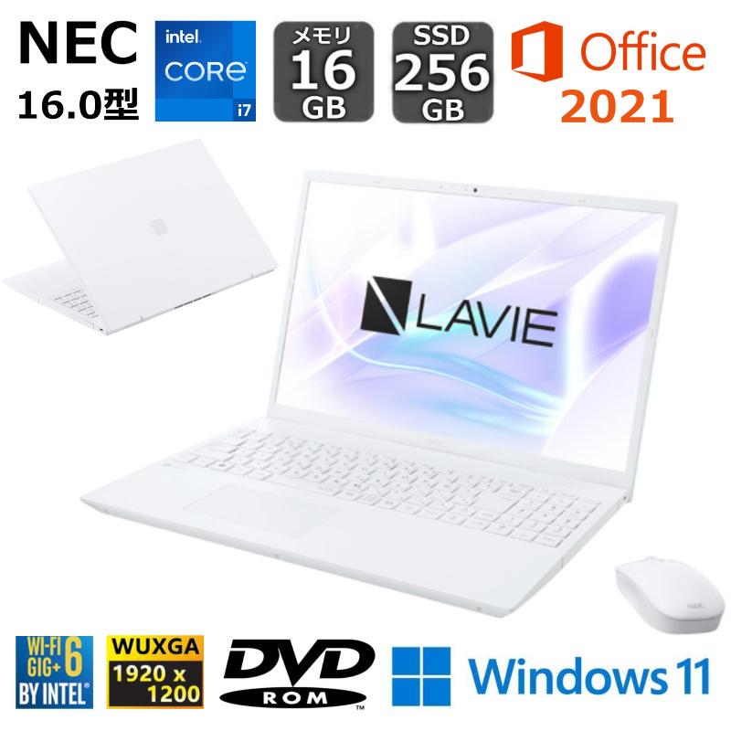 Windowsノート本体 LAVIE N16 Core i7-1255U/16GB/256GB SSD LAVIE Smart ノートPC NEC PC-SN134DBDZ-D [LAVIE N16(i5-1235U