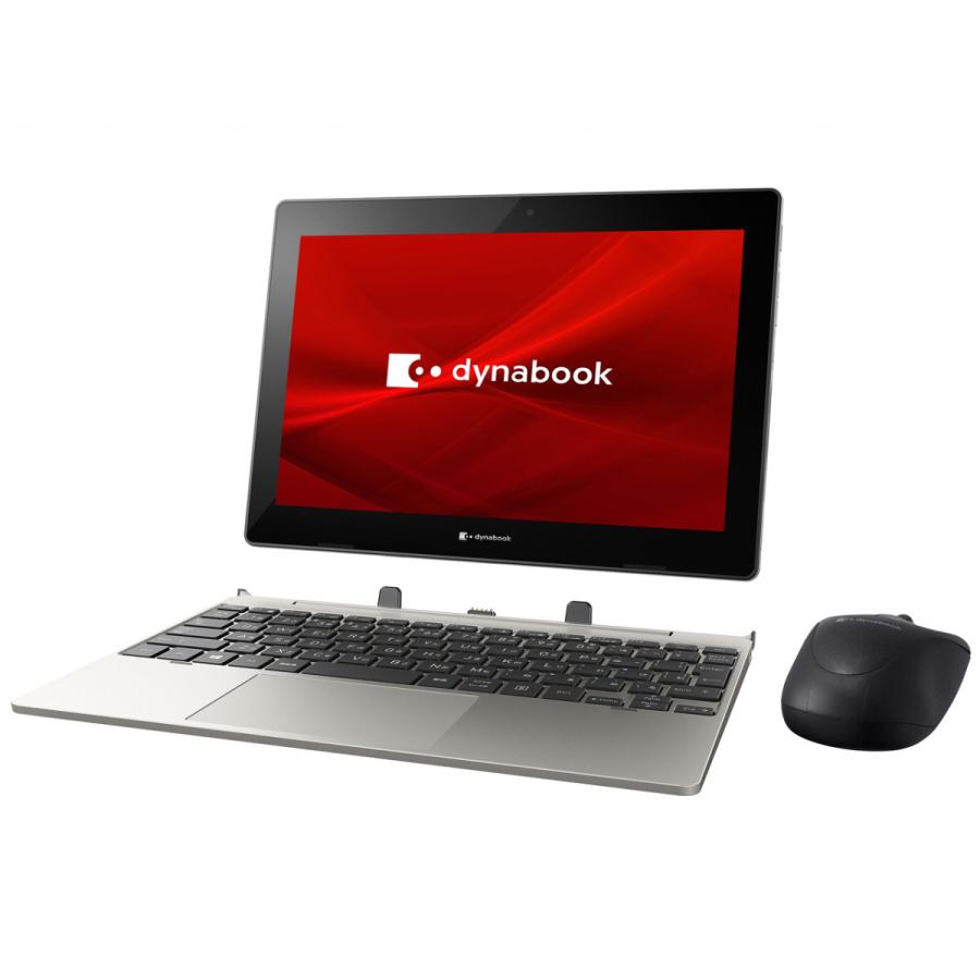 dynabook タブレットPC コンパクト2in1 ノートPC dynabook K1 P1K1PPTG 10.1型/Celeron  N4020/メモリ 4GB/128GB/Win 10 Pro/Office 付き/ゴールド 【展示品】 :P1K1PPTG:BJYストア - 通販 -  Yahoo!ショッピング