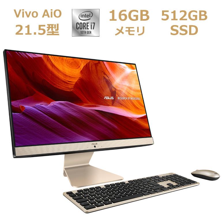 ASUS デスクトップパソコン 21.5型-