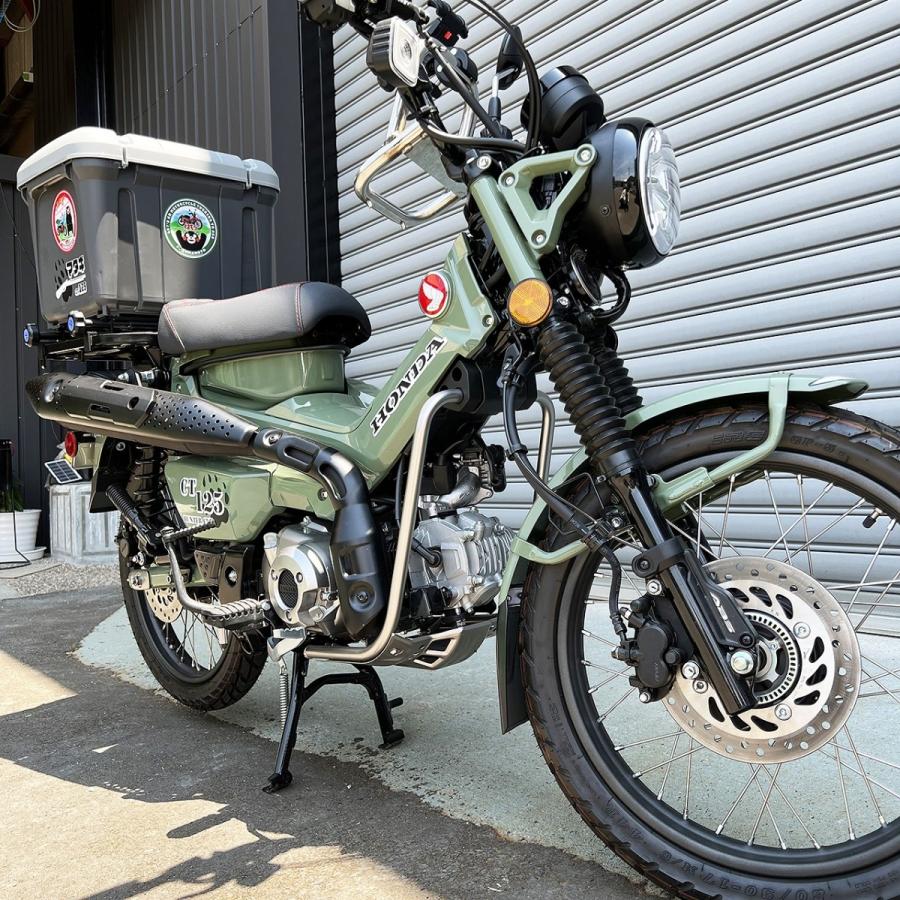 ツーリングに行こうステッカー（くまモンバージョン）Atype80φ