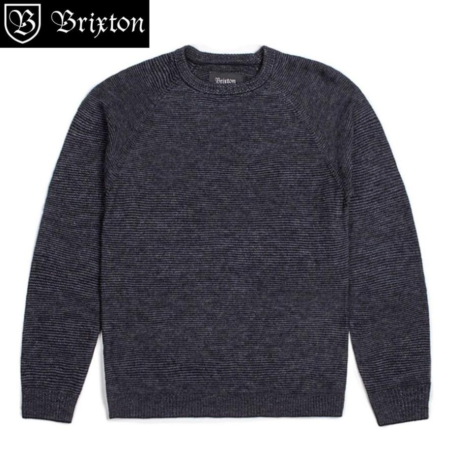 ブリクストン アンダーソンセーター  Brixton ANDERSON SWEATER ニット プルオーバー  ボーダー #02325 [正規品]｜bk2bk