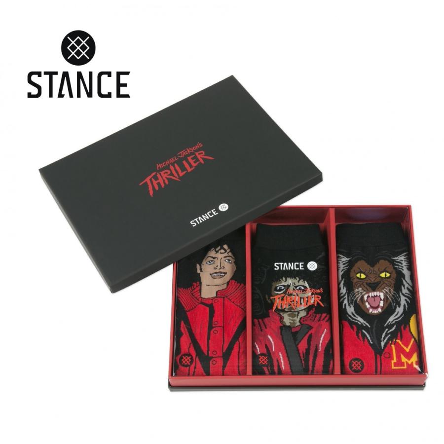 Stance Socks Thriller 3 Pack スタンスソックス スリラー3パック マイケル ジャクソン Michael Jackson 箱付き 正規品 Purrworld Com