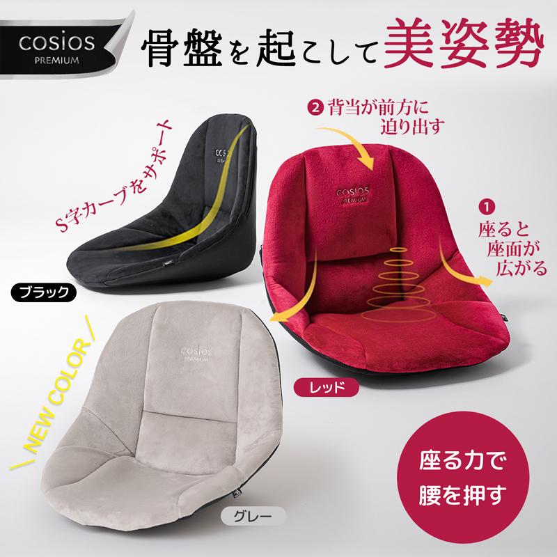 X-HOLDⅡ マルチクッションお尻用 背中用 腰用 姿勢矯正クッション コシオスプレミアム 姿勢矯正サポートクッション 腰痛クッション 美