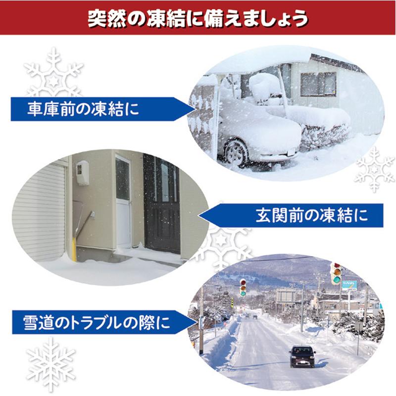 融雪剤 氷点 凍結 路面 顆粒 均一 撒きやすい シャーベット 雪 塩化カルシウム 氷を溶かす 散布プレート アイスバーン 滑る 氷面 となりの雑貨屋さん 通販 Yahoo ショッピング