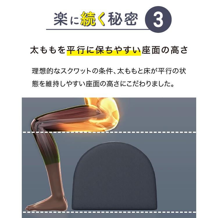 足腰を鍛える健康器具 スクワット クッション バウンド 弾む ワイド
