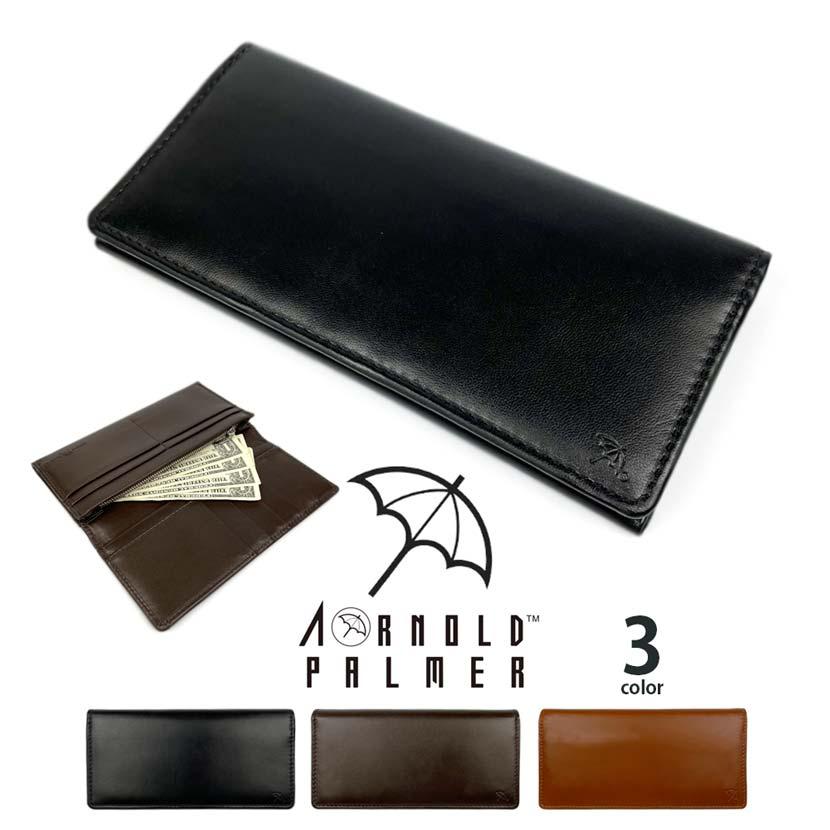 財布 メンズ 長財布 本革 Arnold Palmer アーノルドパーマー 羊革 ロングウォレット リアルレザー | Arnold Palmer