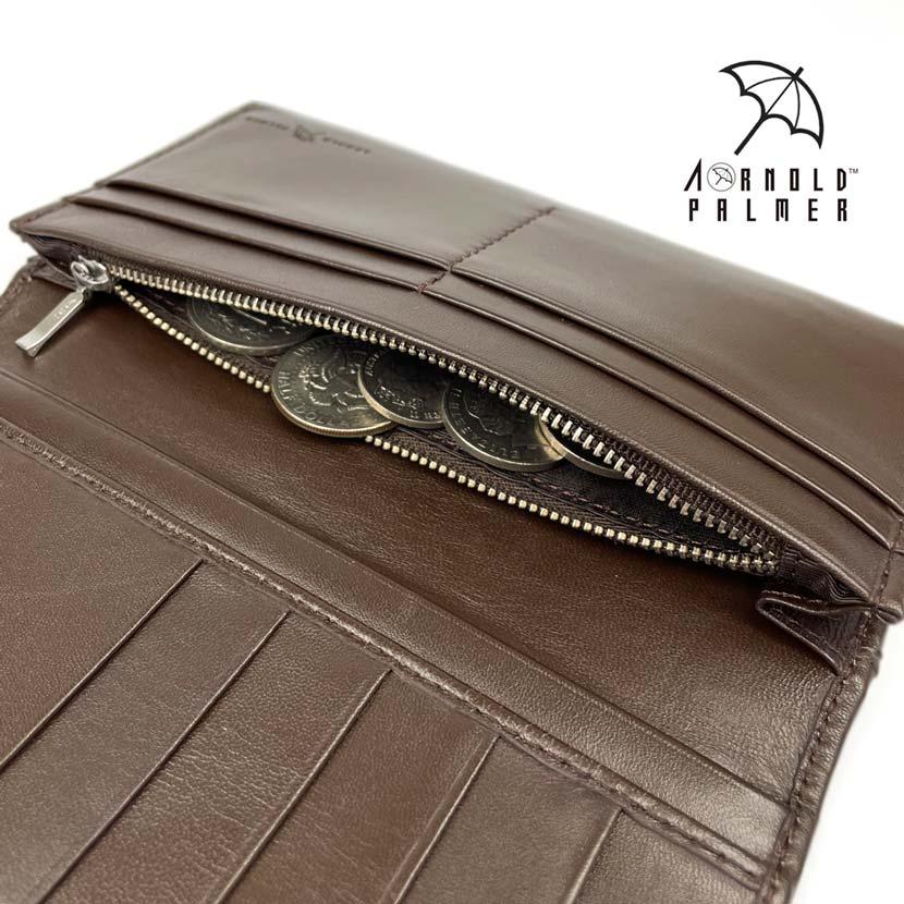 財布 メンズ 長財布 本革 Arnold Palmer アーノルドパーマー 羊革 ロングウォレット リアルレザー | Arnold Palmer | 07