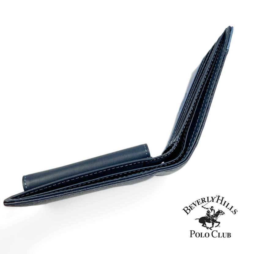 財布 メンズ 二つ折り PUレザー BEVERLYHILLSPOLOCLUB ビバリーヒルズポロクラブ 二つ折り財布 ウォレット | BEVERLY HILLS POLO CLUB | 08