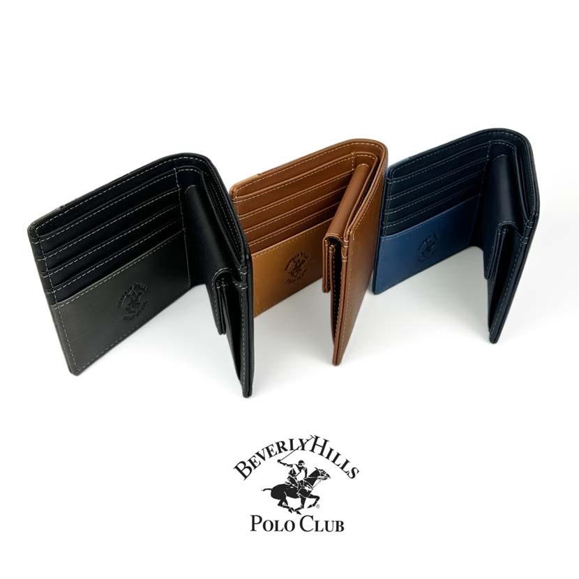 財布 メンズ 二つ折り PUレザー BEVERLYHILLSPOLOCLUB ビバリーヒルズポロクラブ 二つ折り財布 ウォレット | BEVERLY HILLS POLO CLUB | 10