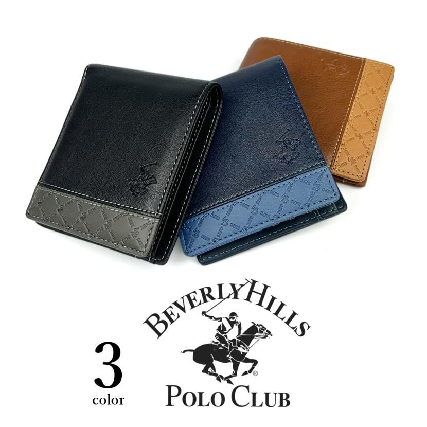 財布 メンズ 二つ折り PUレザー BEVERLYHILLSPOLOCLUB ビバリーヒルズポロクラブ 二つ折り財布 ウォレット | BEVERLY HILLS POLO CLUB | 12