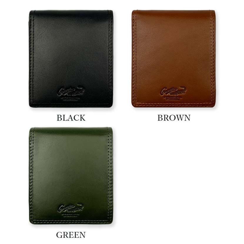 Crocodile（クロコダイル） 財布 メンズ 二つ折り 本革 リプロ リアル