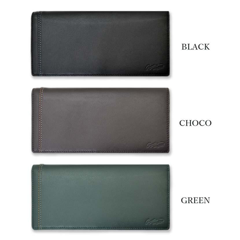 Crocodile（クロコダイル） 財布 メンズ 長財布 本革 薄い 柔らか羊革
