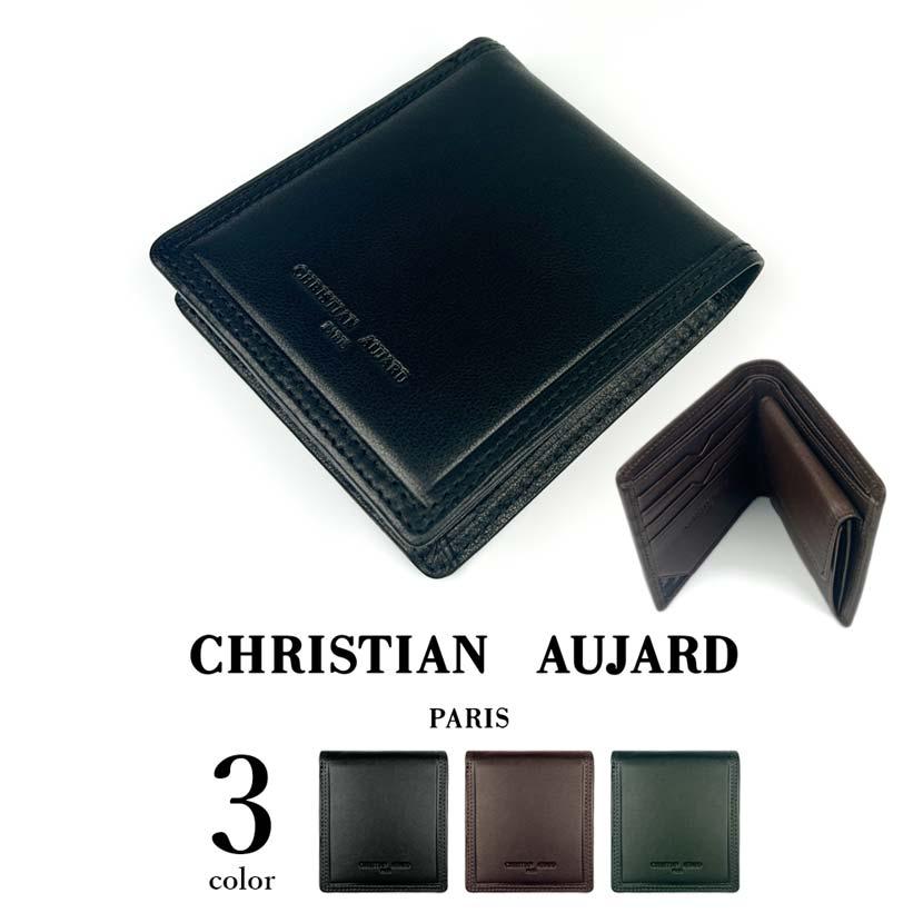CHRISTIAN AUJARD（クリスチャンオジャール） 財布 メンズ 二つ折り 本