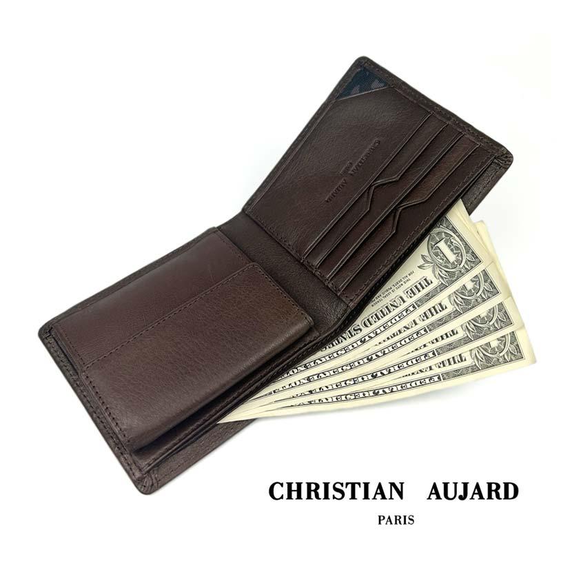 CHRISTIAN AUJARD（クリスチャンオジャール） 財布 メンズ 二つ折り 本