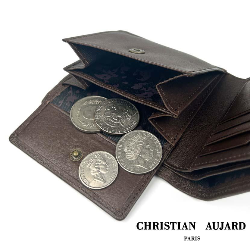 CHRISTIAN AUJARD（クリスチャンオジャール） 財布 メンズ 二つ折り 本