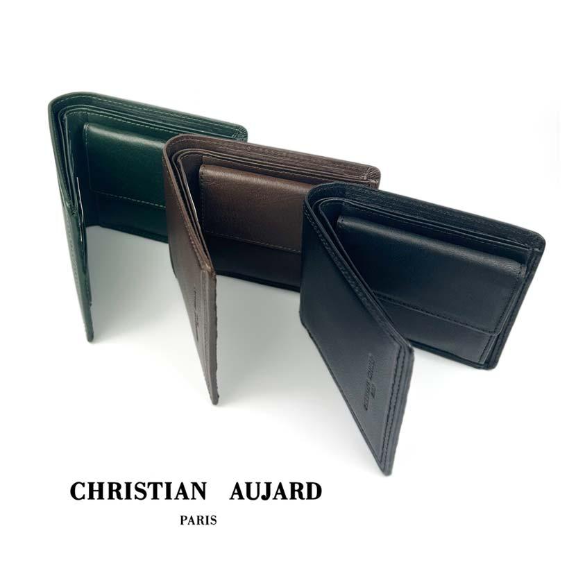 CHRISTIAN AUJARD（クリスチャンオジャール） 財布 メンズ 二つ折り 本