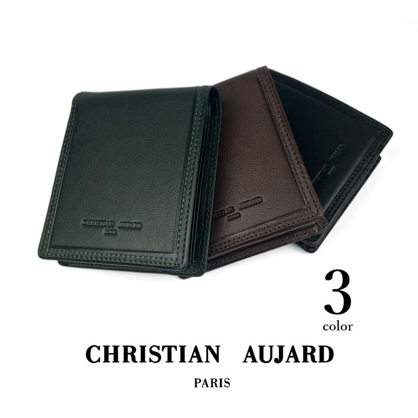 CHRISTIAN AUJARD（クリスチャンオジャール） 財布 メンズ 二つ折り 本