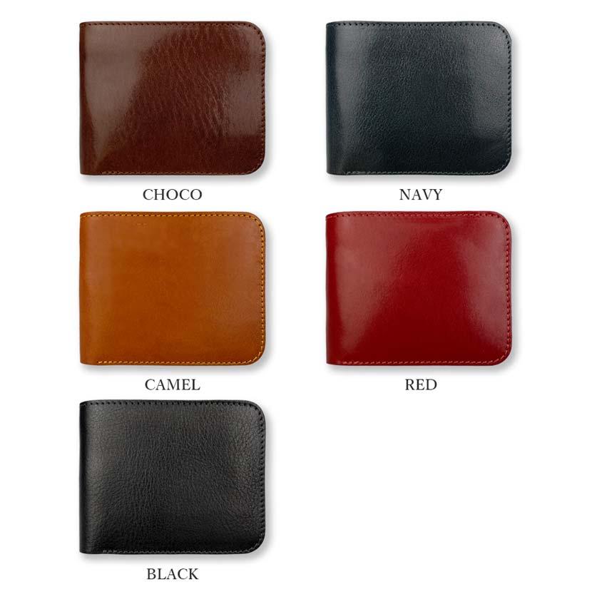 財布 メンズ 二つ折り 本革 LIBERO リベロ 日本製 高級栃木レザー ステッチデザイン |  | 15