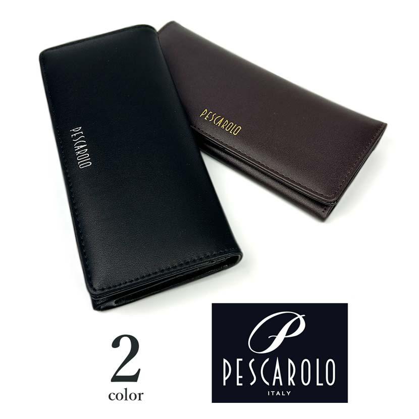 財布 メンズ 長財布 本革 小銭入れあり PESCAROLO ペスカロロ リアル