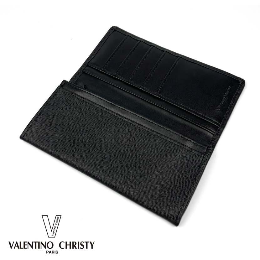 財布 メンズ 長財布 革 VALENTINO CHRISTY バレンチノクリスティ
