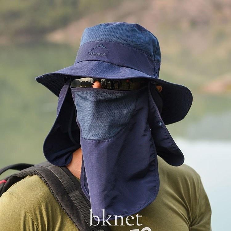 帽子 メンズ レディース つば広 ハット 紫外線対策用 ワークキャップ アウトドア 日よけ UVカット 取り外し可能 釣り 登山 農作業 男女兼用