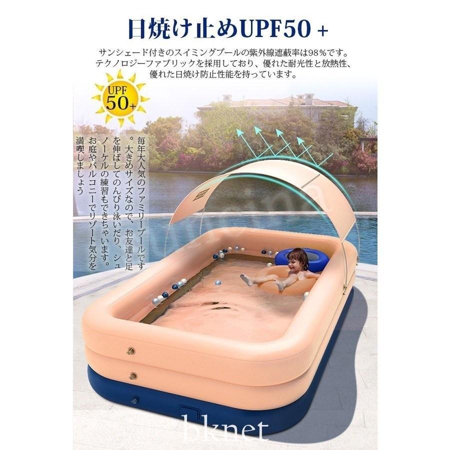サイズ追加 エアプール 自動充気 ビニールプール 水遊び 大型 中型 長方形 家庭用プール 子供用ビニールプール ベビープール キッズプール 水遊び DGJ1035093929(9542円)
