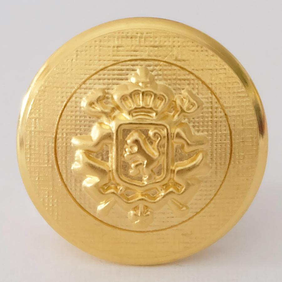 メタルボタン ゴールド 21mm 高級足つき 金属ボタン : ビーエー