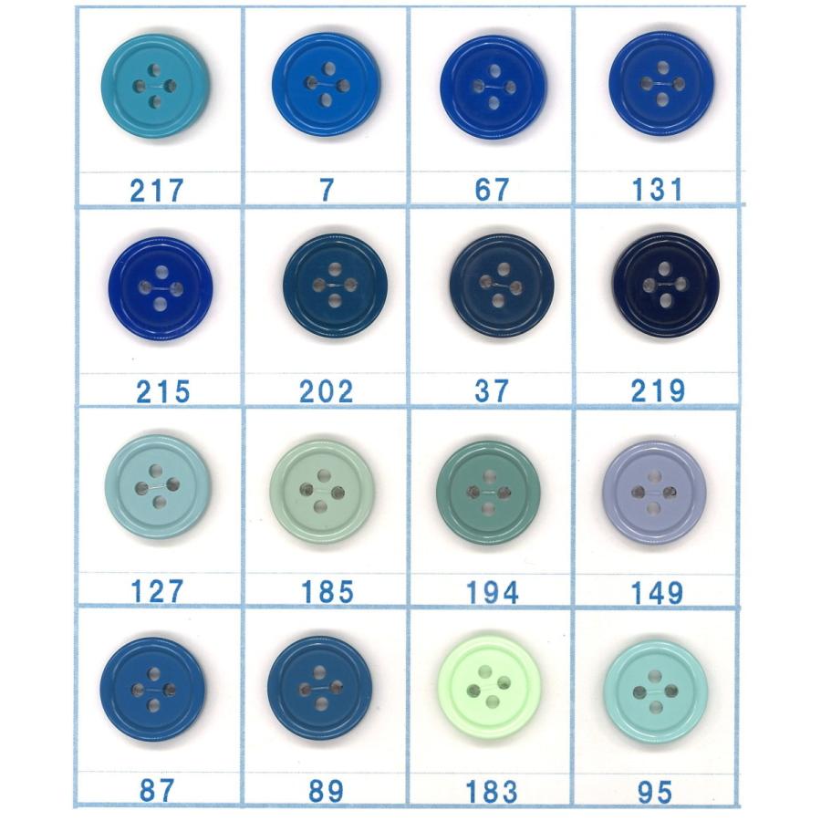 10mm カラフル ボタン 10個入り シンプル 4つ穴 手芸 通販 : ビーエー