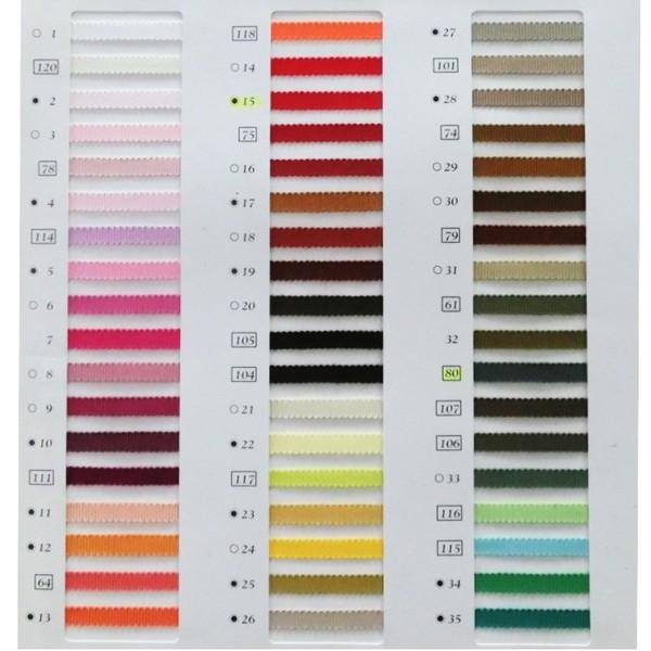 全106色】グログランリボン 幅18mm 1巻30m : ビーエーマーケット