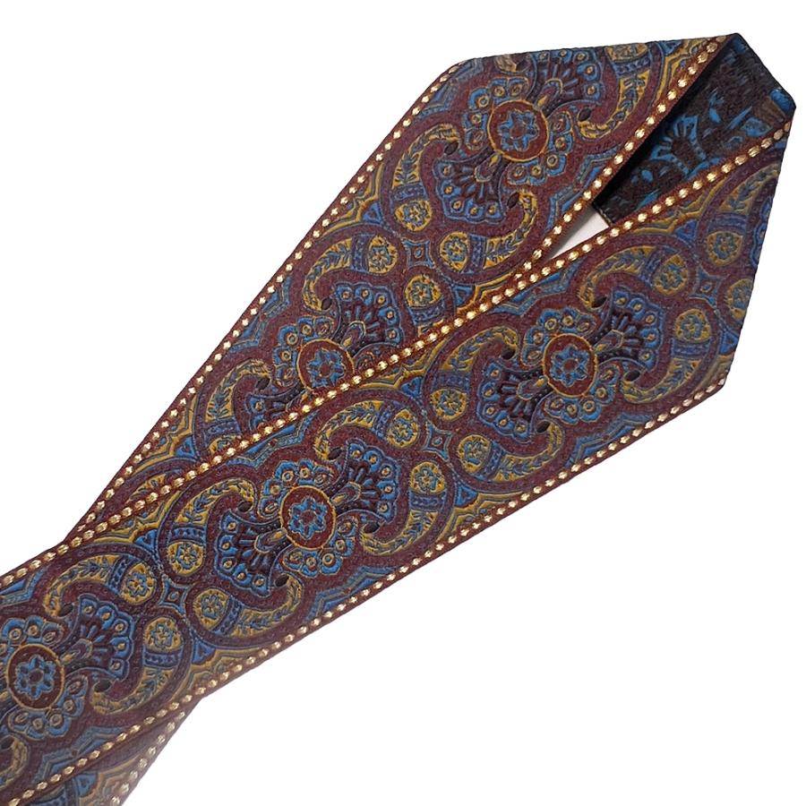 チロリアンテープ ドイツ ヴィンテージ チロリアンテープ チャイナ模様BL 1カット/50cm