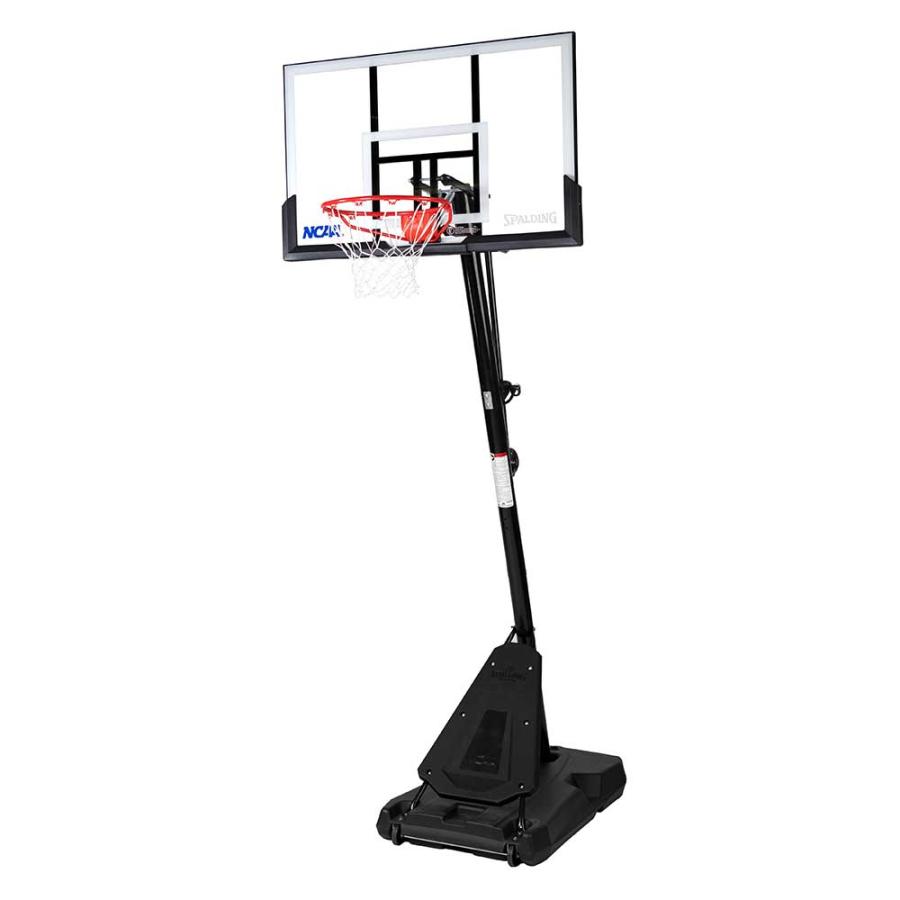 【まとめ売り】 SPALDING(スポルディング)バスケットゴール　50インチ NCAA エグザクトハイト アクリルポータブル E6A994 (バスケットボール1個プレゼント) 【TMF9827080771】(34398円)