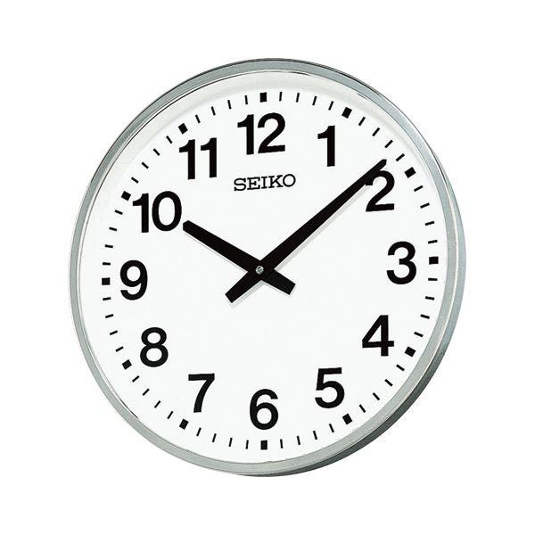売り切れ必至！ セイコークロック 屋外・防雨型掛時計 KH411S 置き時計