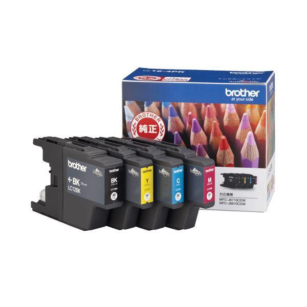 期間限定 ブラザー BROTHER インクカートリッジ お徳用 4色 LC12-4PK 1