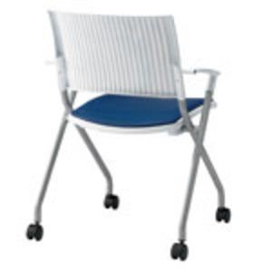 ジョインテックス 会議イス FJC-K6AL NV ネイビー 肘付 ジョインテックス 会議イス FJC K6AL NV ネイビー 肘付