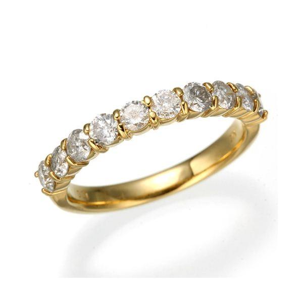 【〜6/6まで出品】 K18YG（イエローゴールド） ダイヤリング 指輪 1.0ctエタニティリング 7号 【NAN9179610072】(32132円)