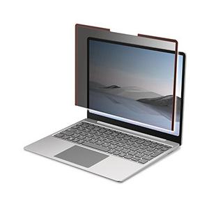 国内初の直営店 エレコム Surface Laptop Go用/のぞき見防止フィルタ/ナノサクション/12.4インチ EF-MSLGPFNS2 液晶保護フィルム、シート（PC用）