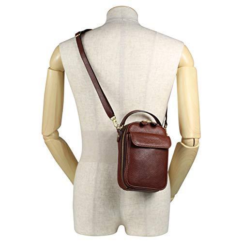 青木鞄（Lugard）2wayミニショルダーバッグ メンズ 革 ［NEVADA No.4965］ 青木鞄（Lugard）2wayミニショルダーバッグ No.4965］ KUE1679438151(15484円)