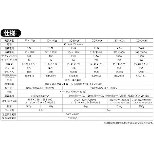 【最終値下げ】 ゼンスイ 小型循環式クーラー ZC-500α 【2718471667】(95157円)