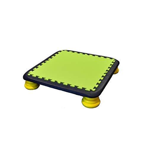 家庭用トランポリン 子供 バンバンボード緑色 おうち時間 ストレス発散 安全 静か 室内 マンション 運動 体幹 バランス感覚