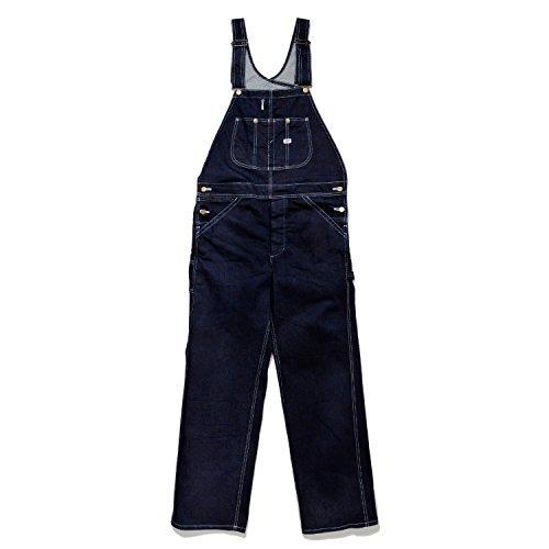 90s LEE リー オーバーオール デニム 濃紺 32 33 ルーズ Lee