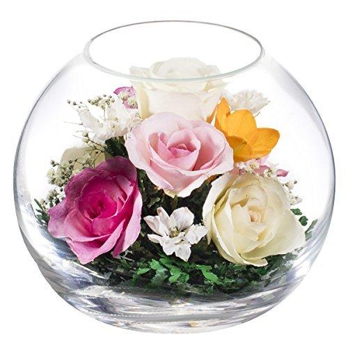 レンデフロール 人工観葉植物 白 H13.6x15.5x15.5 レンデフロール AS-P