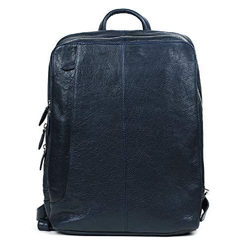 J4607 バックパック 男性用 JOYA タンニンレザー ベジタブルタンニンレザー (ネイビー) 