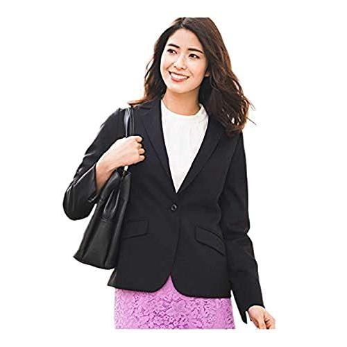 (アーヴェヴェ) a.v.v ジャージーテーラードジャケット[WEB限定サイズ] KBJEH03089 40 ブラック