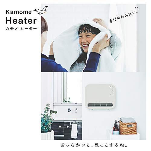 Kamome セラミックヒーター ホワイト ドウシシャ KCHU-121J WH 